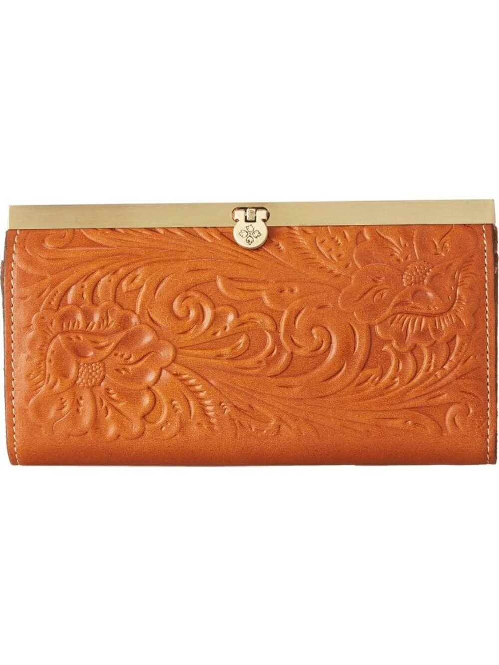 Stylish Women's Tooled Leather Cauchy Bag - Vintage-Inspired Handcrafted Design